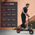 Pikkukuva 4 / 11: iScooter iX5S E-skootteri 1000W moottori Max 25km/h 48V 15Ah akun nopeus K-skootteri luistonesto maastossa pneumaattinen 11 tuumaa