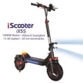 Pikkukuva 1 / 11: iScooter iX5S E-skootteri 1000W moottori Max 25km/h 48V 15Ah akun nopeus K-skootteri luistonesto maastossa pneumaattinen 11 tuumaa