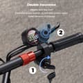 Miniatyrbillede 9 af 11: E-Scooter iScooter iX5S 1000W Motor Max 25km/t 48V 15Ah Batterihastighed K-Scooter Anti-skrid Off Road Pneumatisk 11 Tommer
