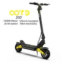 Miniatyrbillede 1 af 11: OOTD S10 Voksen elektrisk scooter 1400W Motor 48V20AH Batteri 55 km / t Maks. hastighed E-Scooter 10" Stille dæk Foldbar Kick Escooter