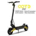 Miniatyrbillede 1 af 11: Elektrisk scooter OOTD S10 voksen 1400W motor 48V20AH batteri 55 km / t Maks. hastighed E-scooter 10" Stille dæk foldbar Kick Escooter