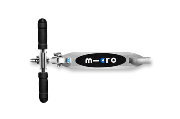 Mikro hulajnoga Sprite LED Sølv Mat