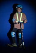 Miniatyrbillede 2 af 6: Mikro hulajnoga Sprite LED Sølv Mat