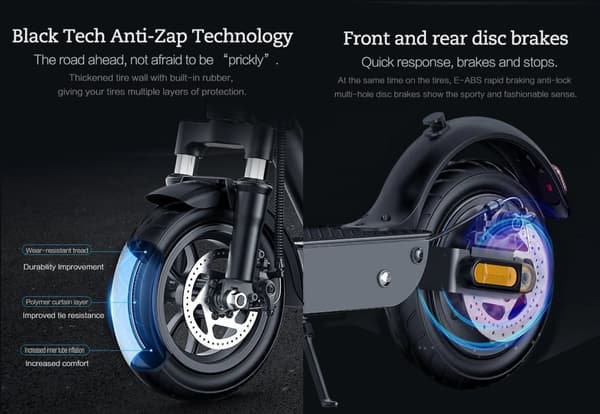 MK086 2025 KickScooter El-løbehjul elscooter elcykel 40km/t el løbehjul