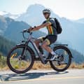 Miniatyrbild 11 av 11: Hedatx TX1 Elcykel För Vuxna 500W Motor El-Mountainbike 48V9.6AH Batteri Elcykel 26 Tums Däck Elcykel