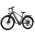 Miniatyrbild 2 av 11: Hedatx TX1 Elcykel För Vuxna 500W Motor El-Mountainbike 48V9.6AH Batteri Elcykel 26 Tums Däck Elcykel
