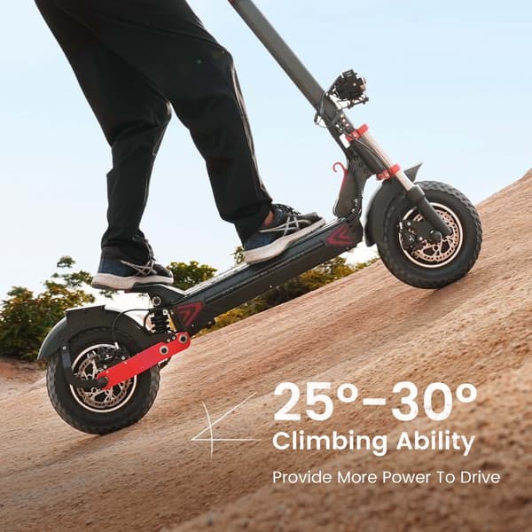 IScooter IX8 E-Scooter 2400W Motor 48V 20AH Batteri 60 km/t Max Elektrisk Scooter 12 Tommer Anti-Skrid Off Road Pneumatisk Dæk