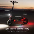 Miniatyrbillede 2 af 11: IScooter IX8 E-Scooter 2400W Motor 48V 20AH Batteri 60 km/t Max Elektrisk Scooter 12 Tommer Anti-Skrid Off Road Pneumatisk Dæk
