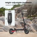 Miniatyrbillede 1 af 11: E-Scooter IScooter IX8 2400W Motor 48V 20AH Batteri 60 km/t Max Elektrisk Scooter 12 Tommer Anti-Skrid Off Road Pneumatisk Dæk