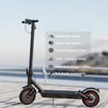 Miniatyrbillede 4 af 10: Lamtier T1 Pro 10'' foldbar elektrisk løbehjul, 350W motor, 10,4AH batteri, forhjulstræk, støddæmpere for og bag