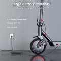 Miniatyrbillede 7 af 10: Lamtier T1 Pro 10'' foldbar elektrisk løbehjul, 350W motor, 10,4AH batteri, forhjulstræk, støddæmpere for og bag