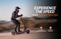 Miniatyrbillede 3 af 9: JOYOR S10-S-Z 10'' off-road elektrisk scooter, 2000W motor, 18AH batteri, 60 km/t, 40-75 km udholdenhed