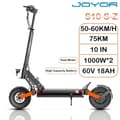 Miniatyrbillede 1 af 9: JOYOR S10-S-Z 10'' off-road elektrisk scooter, 2000W motor, 18AH batteri, 60 km/t, 40-75 km udholdenhed