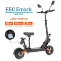 Miniatyrbillede 4 af 11: Joyor S8E Voksen Off-Road elektrisk scooter med NFC sæde, 800W motor, 26AH batteri, 10'' dæk, foldbar.