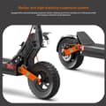 Miniatyrbillede 8 af 10: Joyor S8 elektrisk scooter, 600W motor, 48V 26AH batteri, 10 tommer dæk, 25 km/t Max hastighed, 90 km rækkevidde.