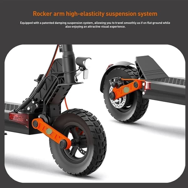 Joyor S8 elektrisk scooter, 600W motor, 48V 26AH batteri, 10 tommer dæk, 25 km/t Max hastighed, 90 km rækkevidde.