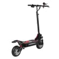 Miniatyrbillede 4 af 11: Boyueda Q7Pro voksen 10'' dual drive el-scooter, 19Ah batteri, 3200W motor, med sæde, udholdenhed: 60-70KM, dobbelt støddæmpere.