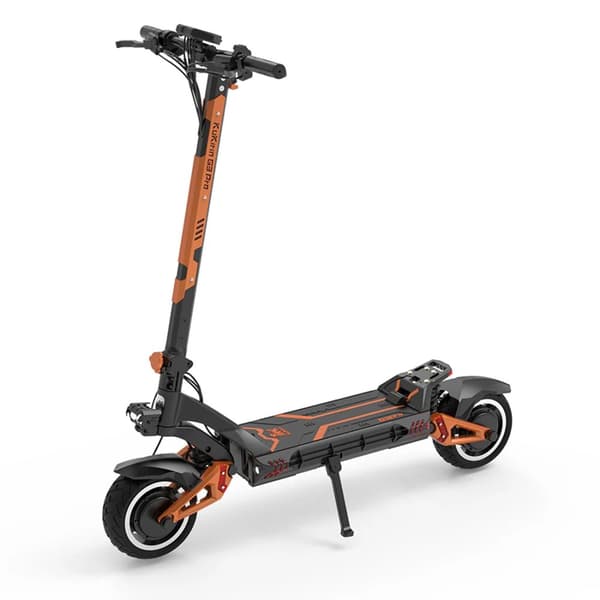 KuKirin G3 Pro dual-motor off-road elektrisk scooter, 2400W motor, op til 65KM/H, 23AH batteri, udholdenhed: omkring 80KM, hydraulisk bremse.