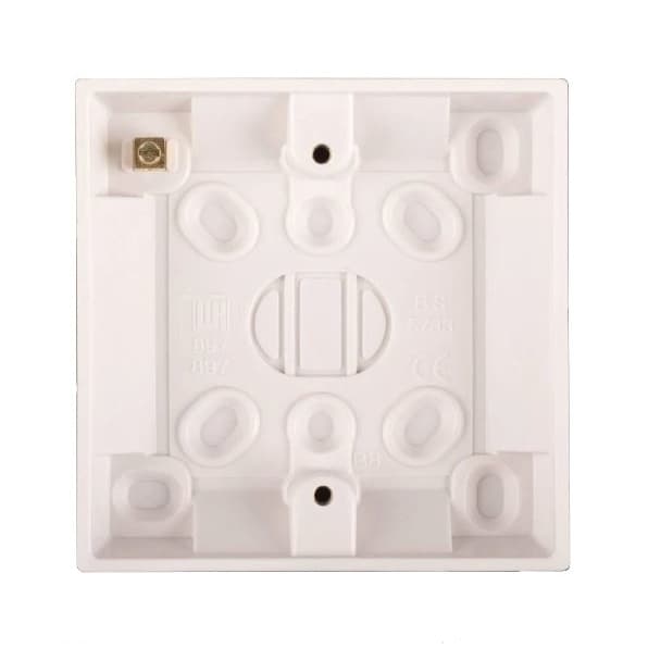 Dencon Plastic Box For Switches (Pack Of 5) White One Size