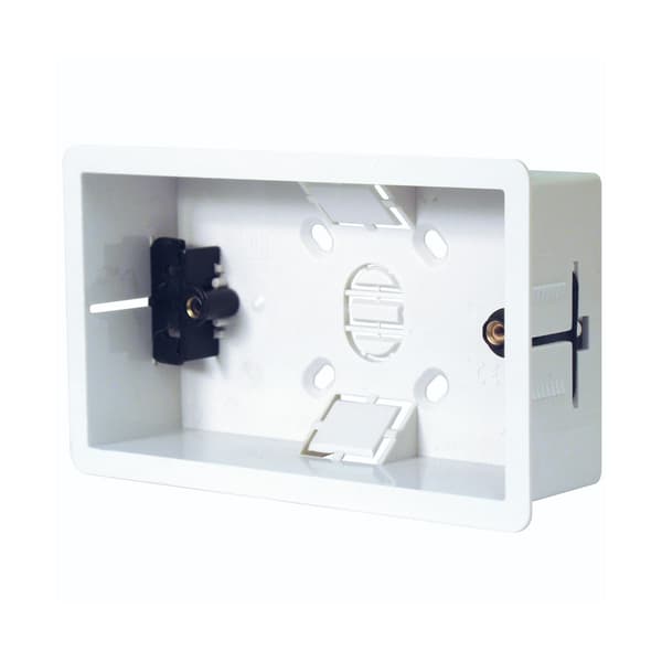 Dencon 2 Gang Dry Lining Box White One Size