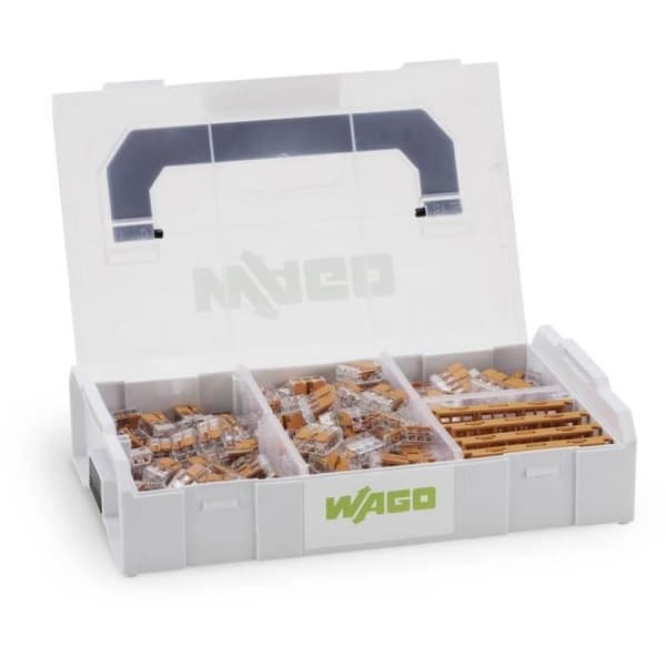 Kopplingsdosa-uttagssortiment - WAGO - 887-952 - flexibel: 0,14-4 mm² - styv: 0,2-4 mm²