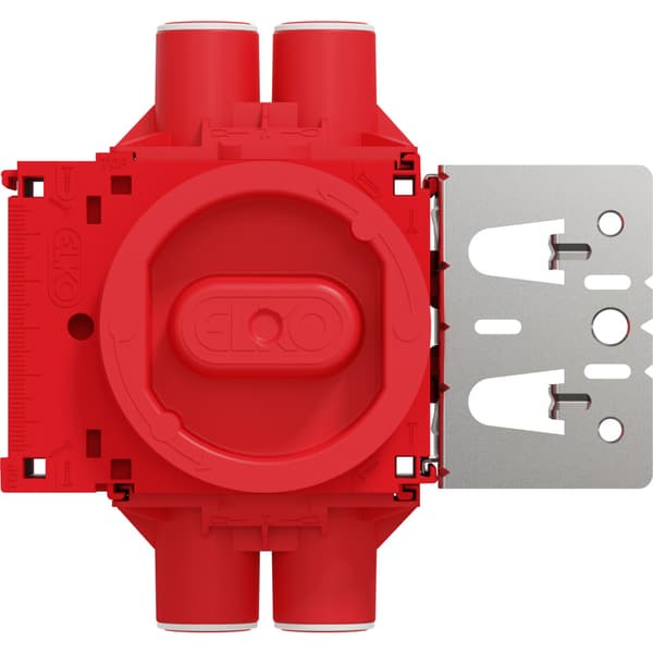 Veggboks lav ring 4-løp stender Elko Flexi+