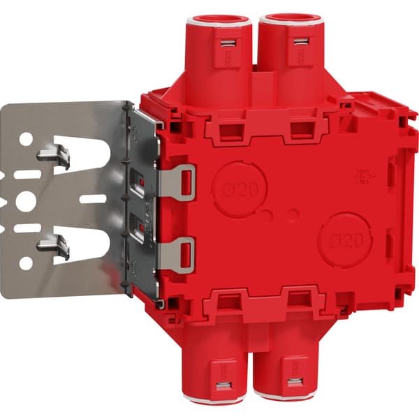 Veggboks lav ring 4-løp stender Elko Flexi+