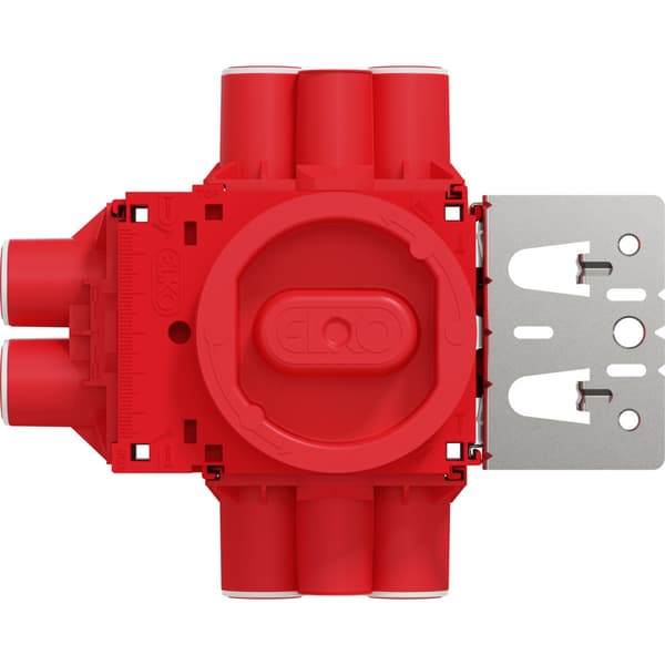 Veggboks lav ring 8-løp stender Elko Flexi+