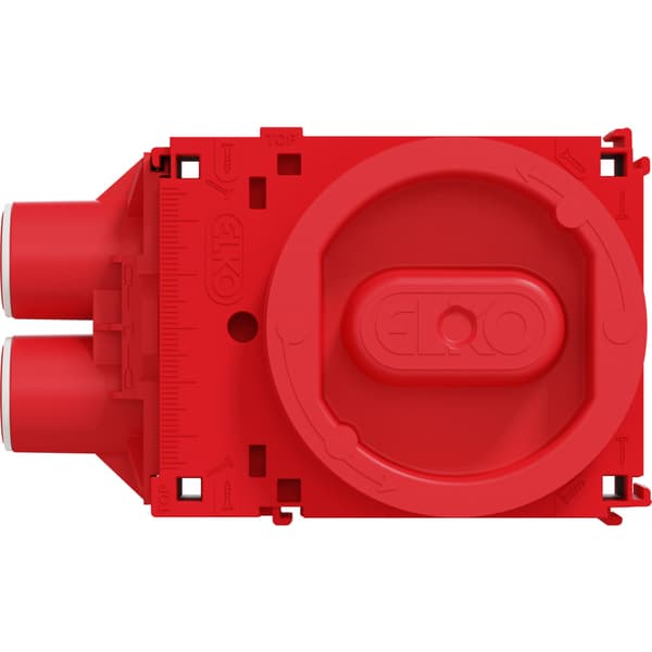Veggboks lav ring 2-løp Elko Flexi+