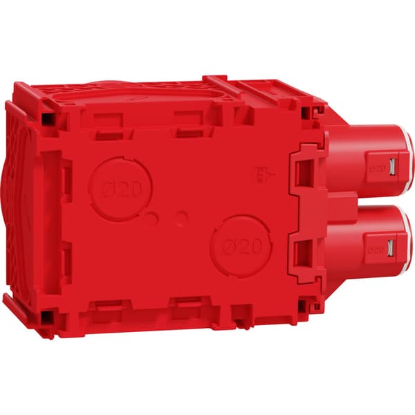 Veggboks lav ring 2-løp Elko Flexi+