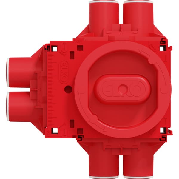 Veggboks lav ring 6-løp Elko Flexi+
