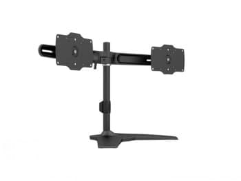 Multibrackets M VESA Desktopmount Dual Stand 24""-32"" | VESA 75x75-200x100 | Max 15kg | Tablestand | Black Sort