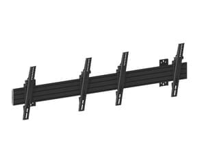 Multibrackets M Wallmount Pro MBW2U Tilt Black | VESA 100x100-600x400 | Max 30kg | Black Sort
