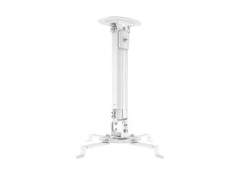 Multibrackets M Universal Projector Mount | Adjustable 380mm 580mm | Ceiling | Max 13.5kg | White