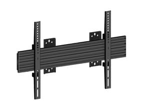 Multibrackets M Wallmount Pro MBW1U Fixed Black | VESA 100x100-600x400 | Max 50kg | Black Sort