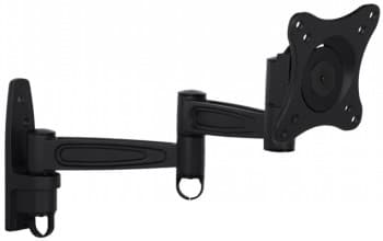Multibrackets M VESA Flexarm 360 III Black 75 100 200 VESA 75x75-200x200 Max 15kg Sort