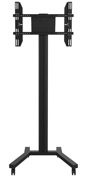 Multibrackets M Display Stand 180 Single Black | Fixed 1800mm | VESA 200x200-700x400 | Max 50kg | Black Svart