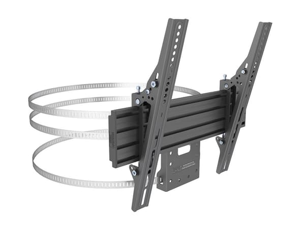 Multibrackets Pro Series - M Wallmount Column | VESA 100x100-400x400 | Max 35kg | Black Sort