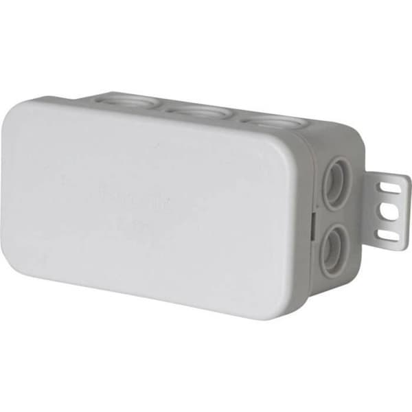 Kopplingsdosa - F-TRONIC - 7340141 - 75 x 37 x 40 mm - Ljusgrå - IP54