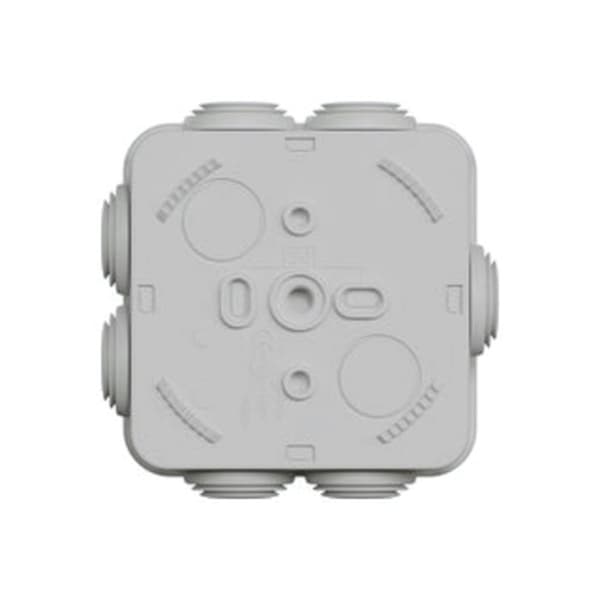 Derivationslåda - SCHNEIDER ELECTRIC - MUREVA BOX - 80 x 80 x 45 mm - IP55 - 7 kabelingångar
