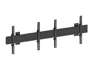 Multibrackets M Wallmount Pro MBW2U Fixed Black | VESA 100x100-600x400 | Max 30kg | Black Sort