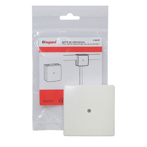 Förgreningsbox - LEGRAND - DLP vit form - Fyrkantig - Vit