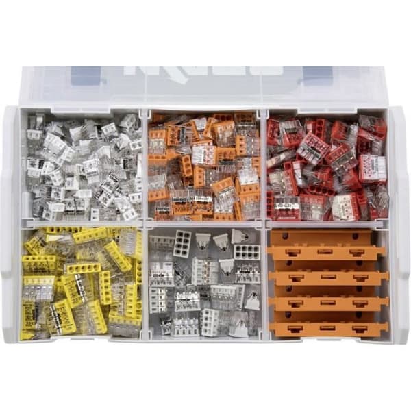 Sortiment av terminaler för kopplingsdosa WAGO 887-953 flexibel: - styv: 0,50-2,50 mm² 1 set