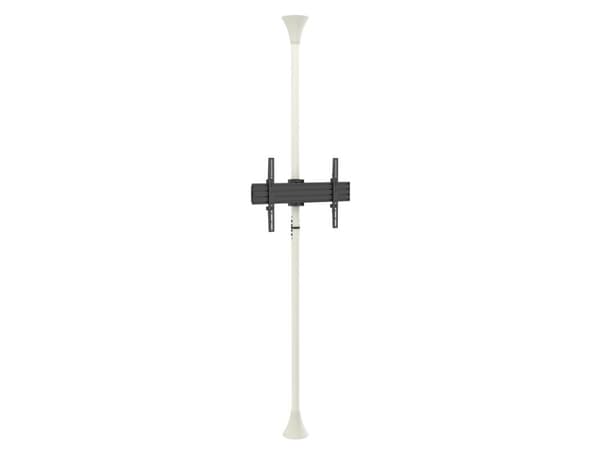 Multibrackets M Floor to Ceiling Mount Pro MBFC1U White | Adjustable 3100mm | VESA 100x100-800x600 | Max 30kg | White Sort, Hvid