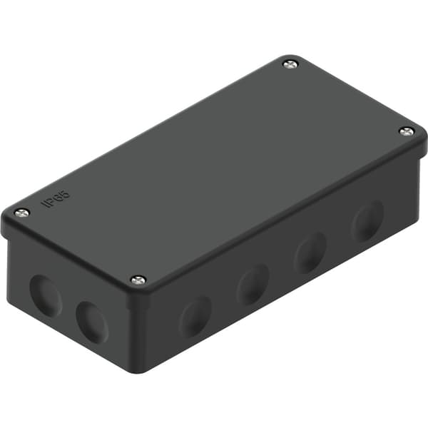 Namron koblingsboks 180 IP65 sort
