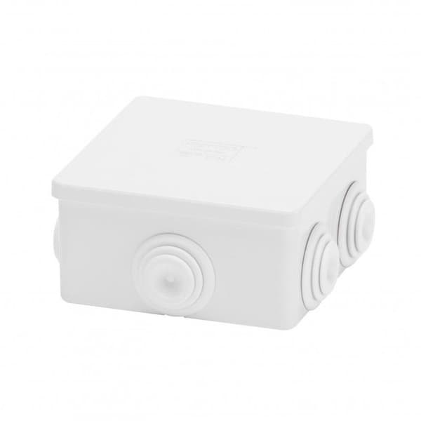 Kopplingslådor med skyddsnivå IP44. Tillverkade av teknopolymer testade med glödtråd 650 °C (halogenfri). 11