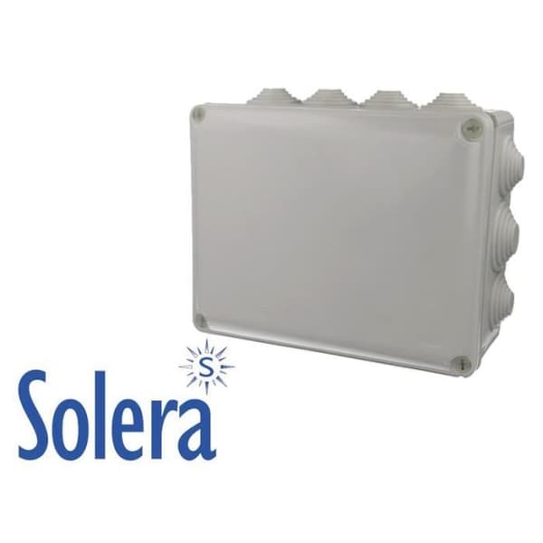 Kopplingsdosa - Solera - Y686 - Vattentät IP55 - 220x170x80 mm - CE-norm EN60998