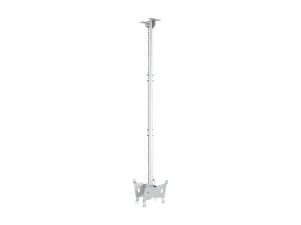 Multibrackets M Public Ceilingmount Small Back to Back White 1500 | Fixed 1500mm | VESA 50x50-200x200 | Max 14kg | White Hvid