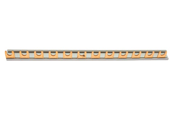 HAGER Haarukkakisko vaakasuora 1P 10mm2 12M KDN163A