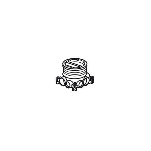 Inbyggnadsdosan - Legrand - Batibox - 1 platser - Diameter 80 mm - Inuti